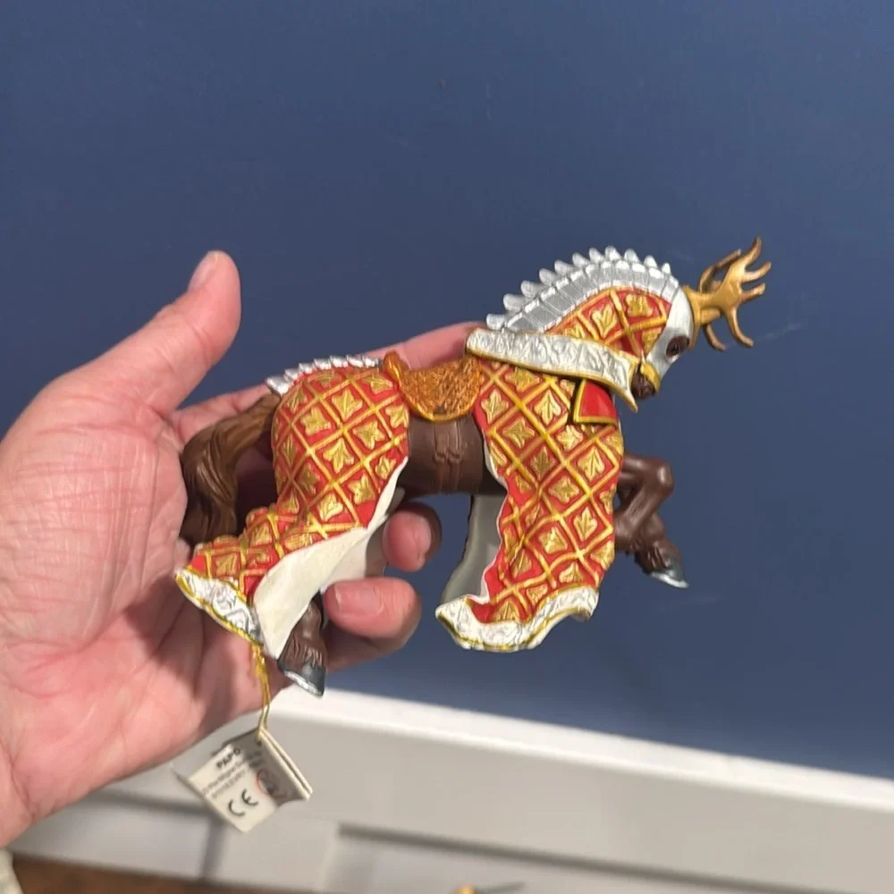 4 Papo horse figures from 2007